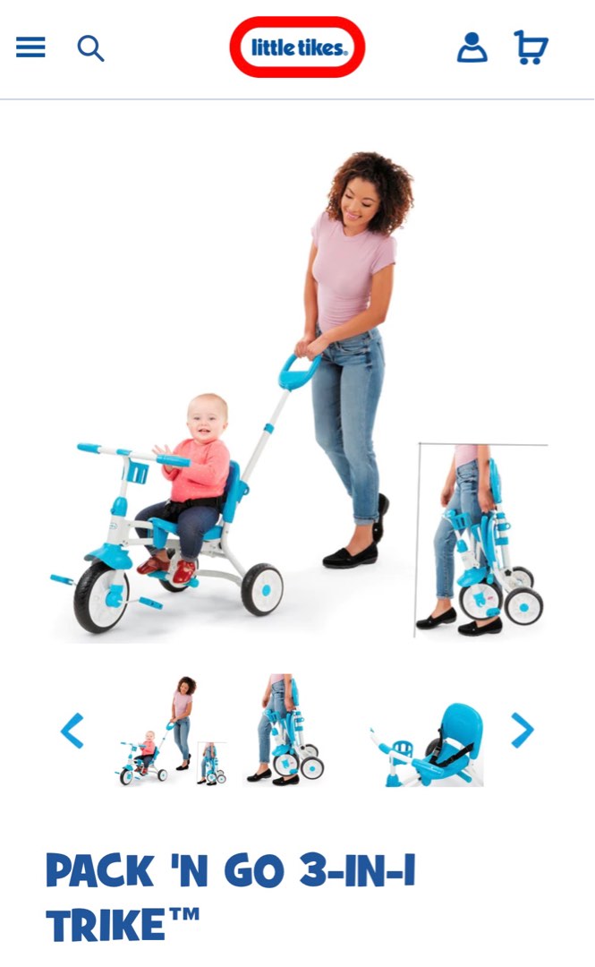 Little Tikes Tricycle Babies Kids Going Out Other Babies Going Out Needs on Carousell
