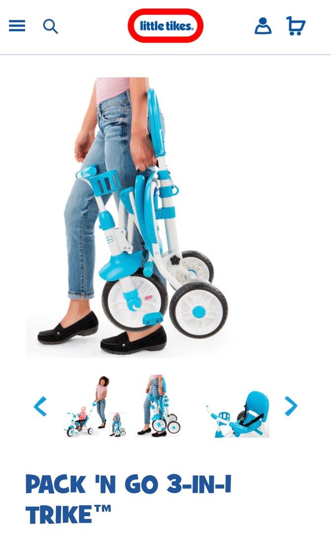 Little Tikes Tricycle Babies Kids Going Out Other Babies Going Out Needs on Carousell