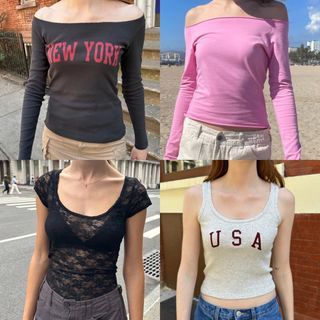 More Brandy Melville Tops | Bonnie top, Lilith NY Top, USA tank top, Lottie Lace top