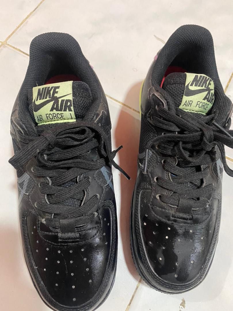 old black air forces