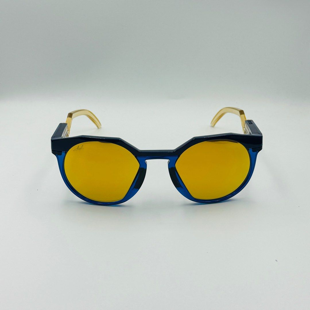 Oakley HSTN Kylian Mbappe Navy/Trans Blue w/ Prizm 24K Polarized