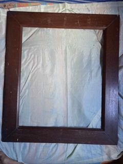 Old Frame Wood with glass