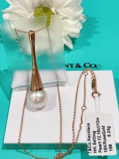 Pearl Necklace 18k gold hks