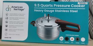Pressure Cooker Stainless Steel 9.5 Quartz