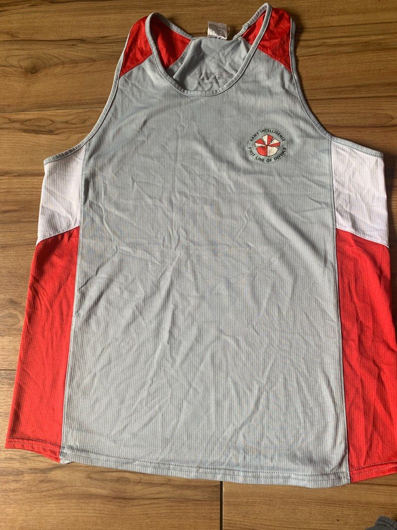 SAF NS PT SINGLET (ARMY INTELLIGENCE/RECON), Men's Fashion