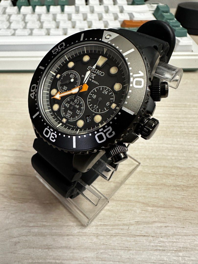 Seiko Prospex SSC673P1 Black Series Men s Fashion Watches Accessories Watches on Carousell