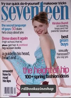 Seventeen (US(/ Kirsten Dunst/ April 1999