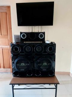 Smart tv and sound system