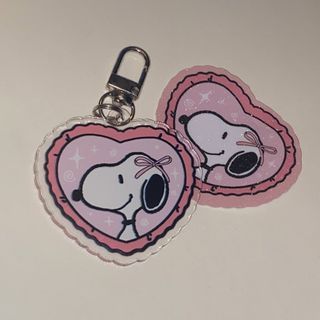 snoopy coquette keyring & sticker | madebydreamy