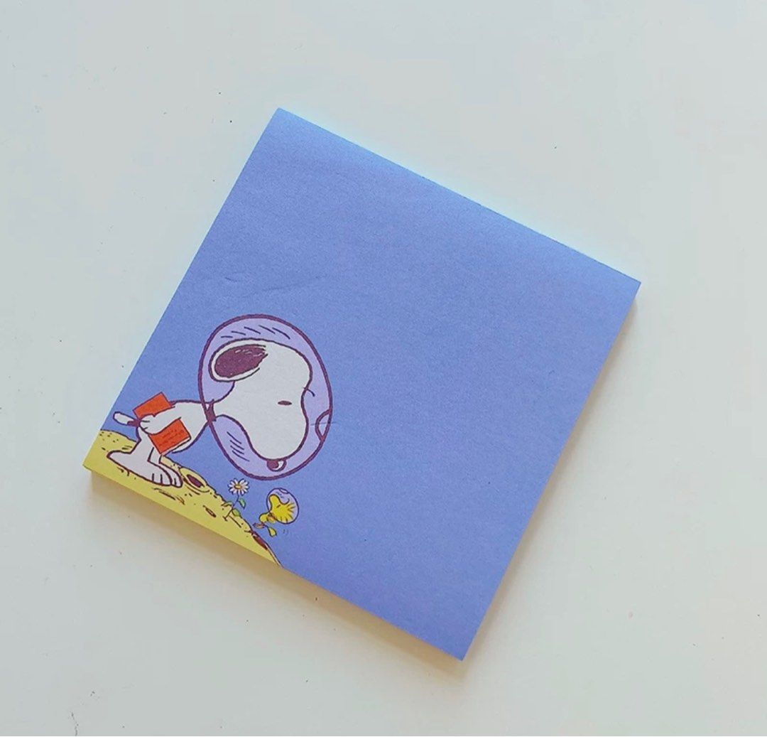 Snoopy mini note pads (Category: Other Stationery & Craft) located in Singapore. Submitted by lavish_thyself (Listing ID 1301321821, Image 3). Description: 3 Designs available. $2.90 each 3 for $8 .