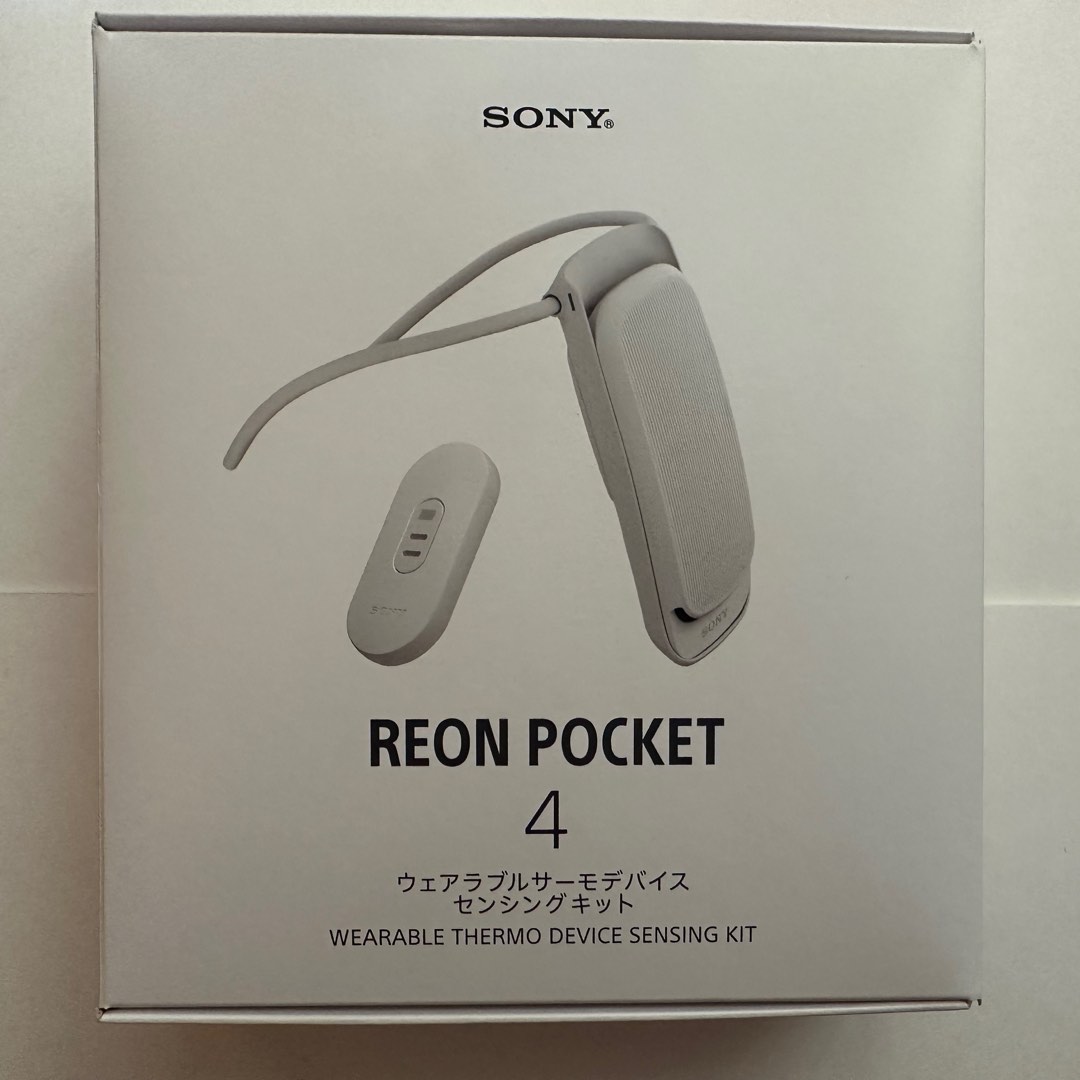 Sony Reon Pocket 4 穿戴式冷暖調溫機隨身掛頸空調機, 手提電話, 智能