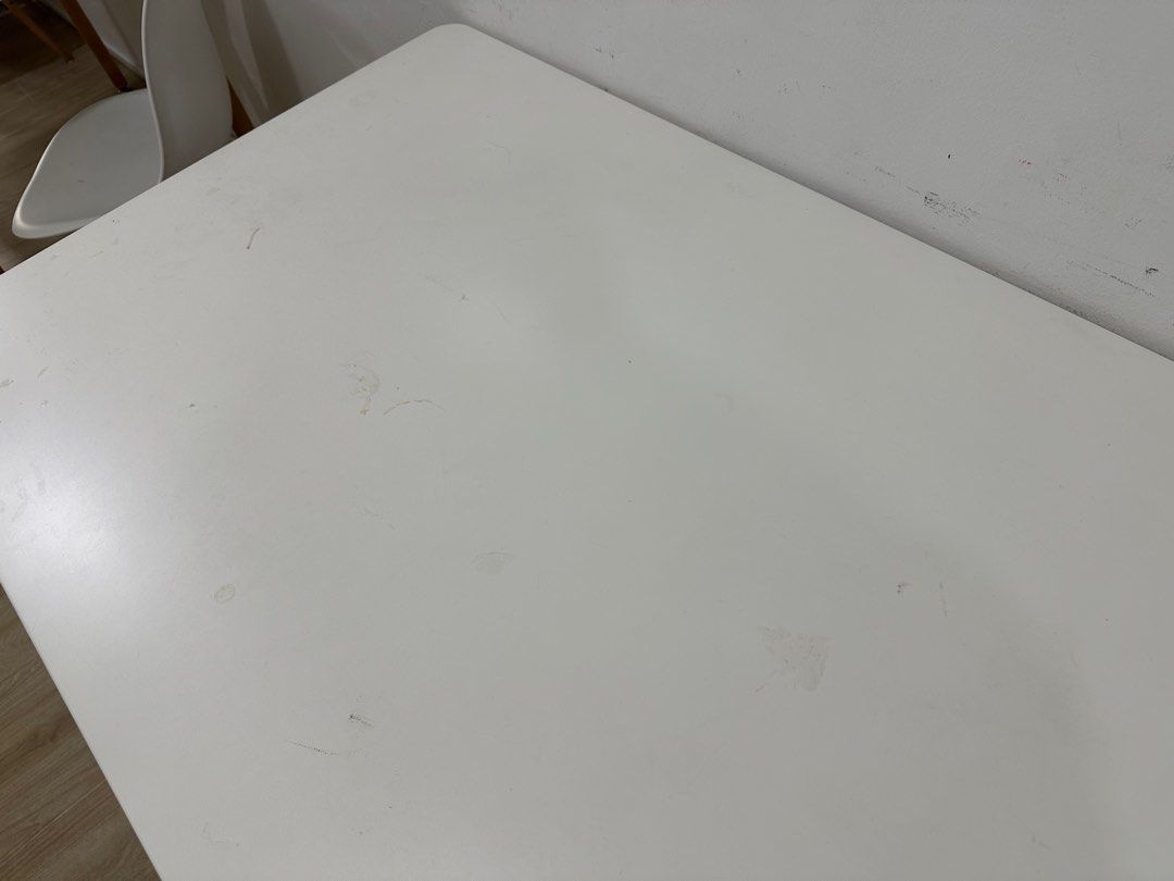 Study Table (Category: Tables & Sets) located in Singapore. Submitted by oatsidebb (Listing ID 1301363112, Image 2). Description: As is condition, regular wear and tear used as study table. 3 units available..