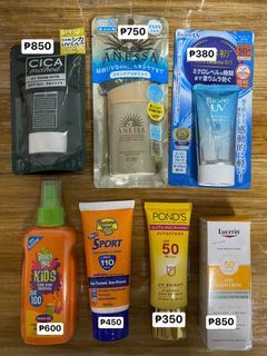 Sunscreens for sale