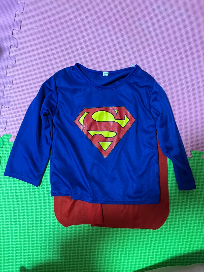 Superman Costumer, Babies & Kids, Babies & Kids Fashion on Carousell