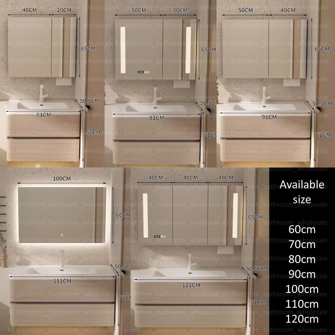 SUS304 Stainless Steel HIGH QUALITY IPX6 Waterproof Bathroom Vanity ...