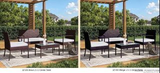 SZ031 sofa set with center table / garden set / sala set