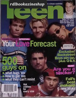 Teen Magazine/ Backstreet Boys/ September 1998