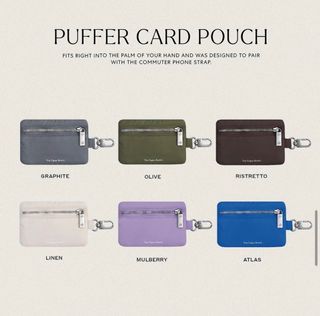 The Paper Bunny Commuter Phone Strap and Puffer Card Pouch