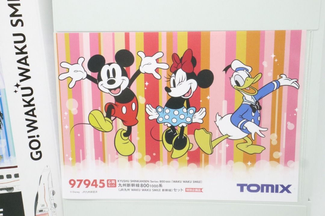 TOMIX 97945 JR 九州新幹線800系Waku Waku Smile Trip Japan Disney
