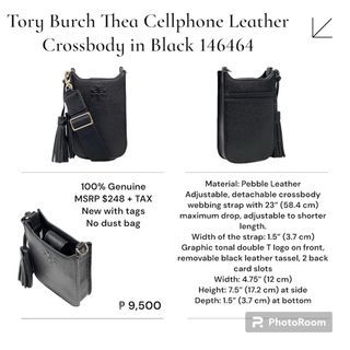 Tory Burch Thea Cellphone Leather Crossbody