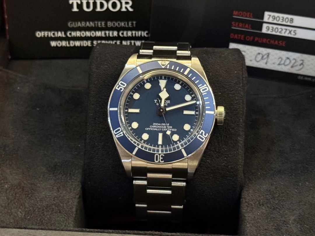 Tudor Black Bay 58 blue bb58 (Category: Men's Watches) located in Las Pinas. Submitted by bbmono (Listing ID 1301363610, Image 2). Description: Bb58 Blue Unused Complete No issues Alabang area Pm me.