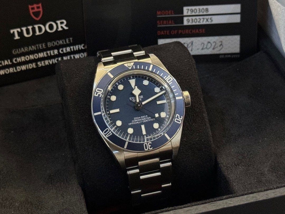 Tudor Black Bay 58 blue bb58 (Category: Men's Watches) located in Las Pinas. Submitted by bbmono (Listing ID 1301363610, Image 3). Description: Bb58 Blue Unused Complete No issues Alabang area Pm me.