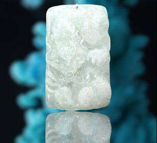 Type A Jade Dragon Pendants  Collection item 3