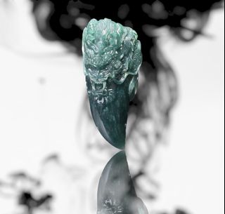 Type A Jade Dragon Pendants  Collection item 2