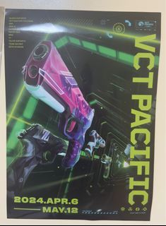 Valorant VCT Pacific Poster (from Korea)