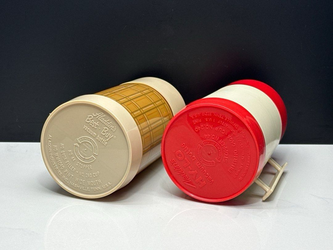 Vintage ALADDIN FOOD THERMOS VACCUM BOTTLE MADE IN USA, Furniture