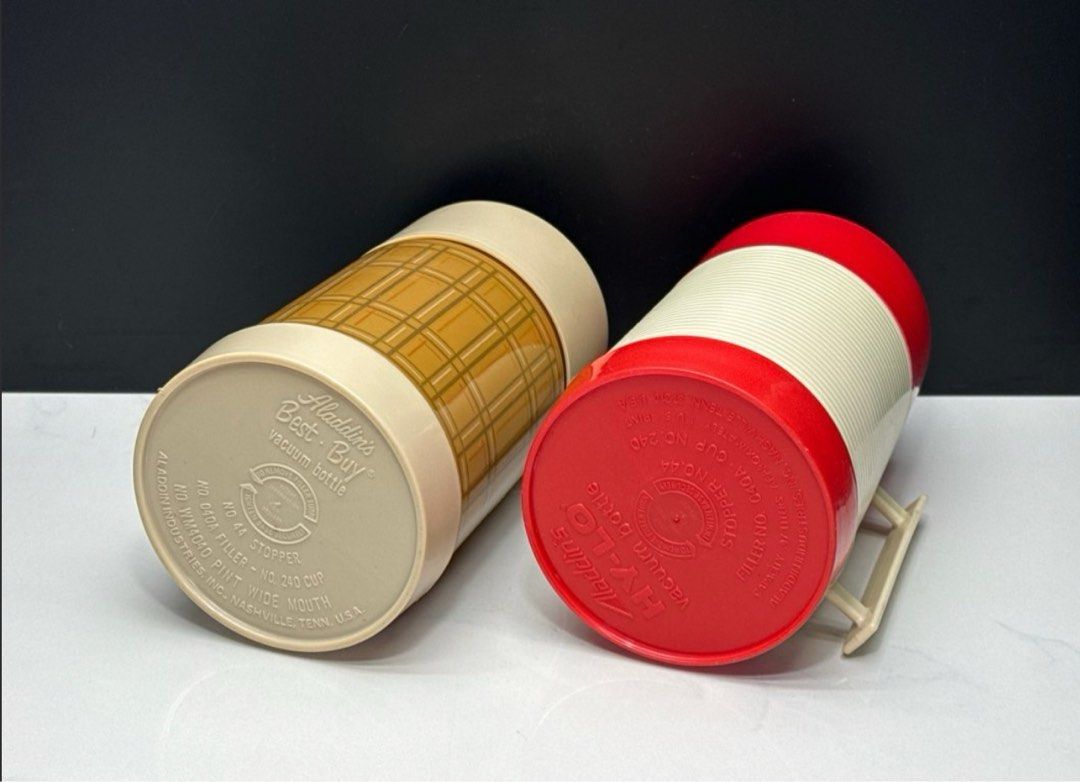 Vintage ALADDIN FOOD THERMOS VACCUM BOTTLE MADE IN USA, Furniture