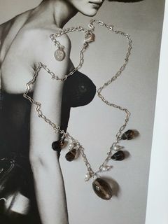 Vintage necklace with genuine pearls Italy