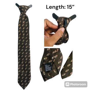 Vintage Print Necktie for Men 15 in.