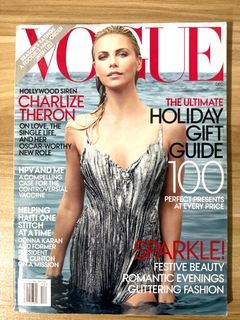 Vogue magazine December 2011 Charlize Theron