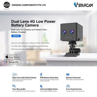Wifi/4G Solar Energy Battery IP Camera System Collection item 1