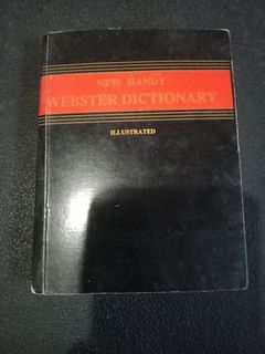 Webster Dictionary set