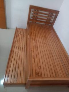 Wooden Single Bed Frame w/ pullover bed 09564751745