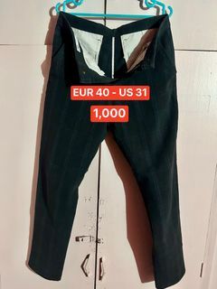 Zara Men’s Plaid Trousers