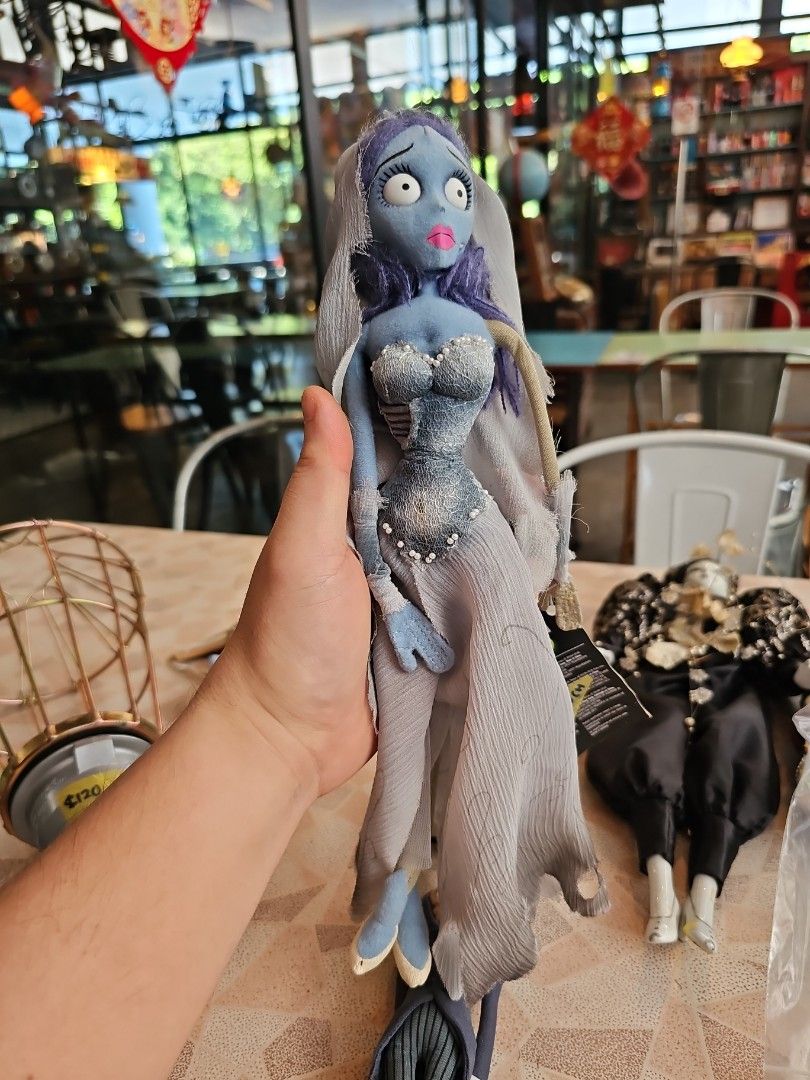2005 McFarlane Corpse Bride Emily Plush Doll NWT