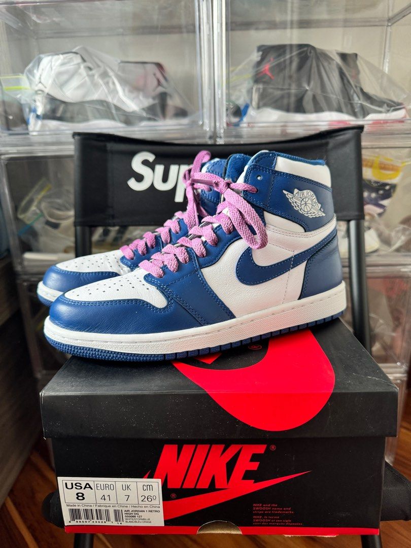 Nike air jordan storm blue top