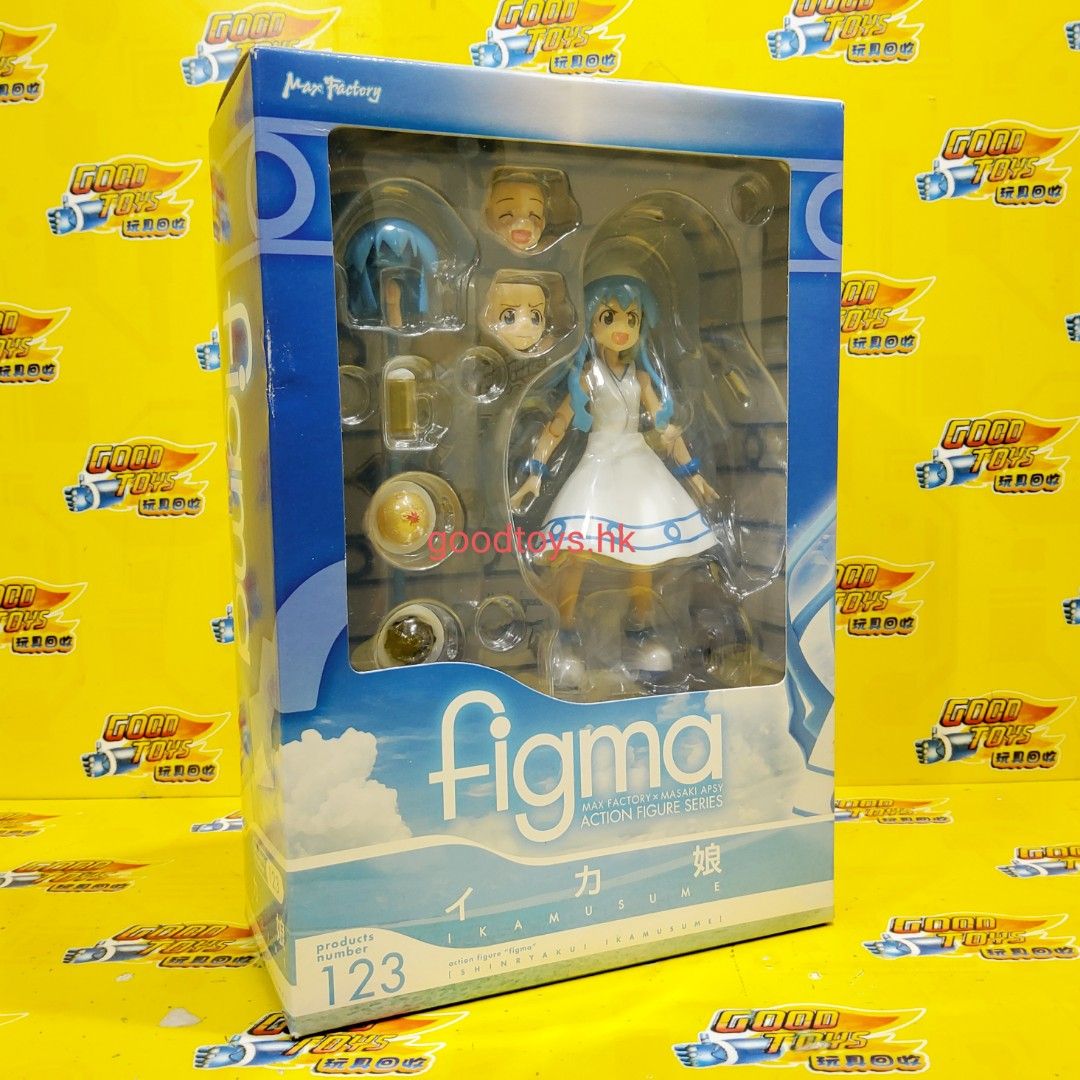 全新未開封MAX FACTORY FIGMA 123 IKAMUSUME 侵略烏賊娘花枝娘