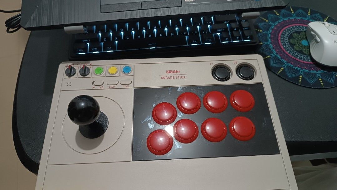 8BitDo Arcade Stick (Category: Controllers) located in Legazpi City. Submitted by re_movinout (Listing ID 1306037678, Image 1). Description: Need Funds 🥹 Only used for playing Tekken hehe Can send more photos/ videos for sure buyers Meetups: Naga Area.