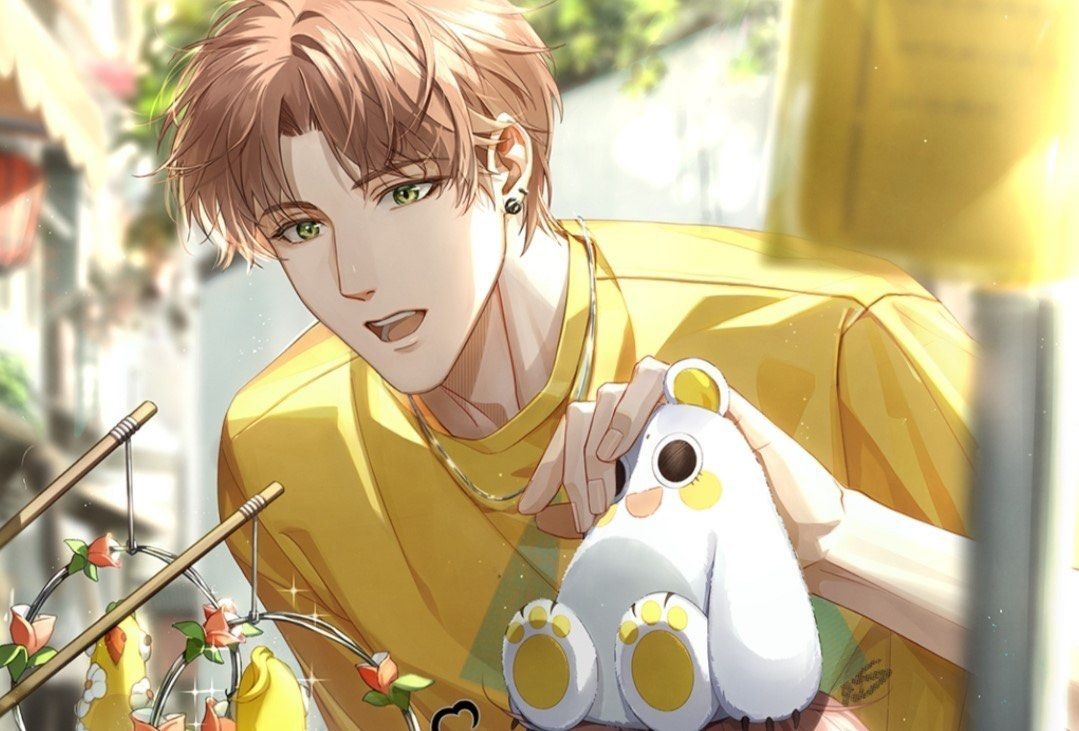 光与夜之恋夏鸣星假发, Hobbies & Toys, Memorabilia & Collectibles 