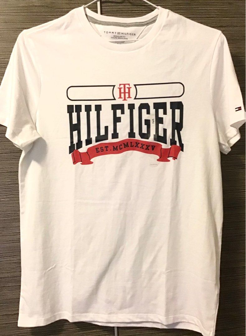 Tommy white t shirt discount