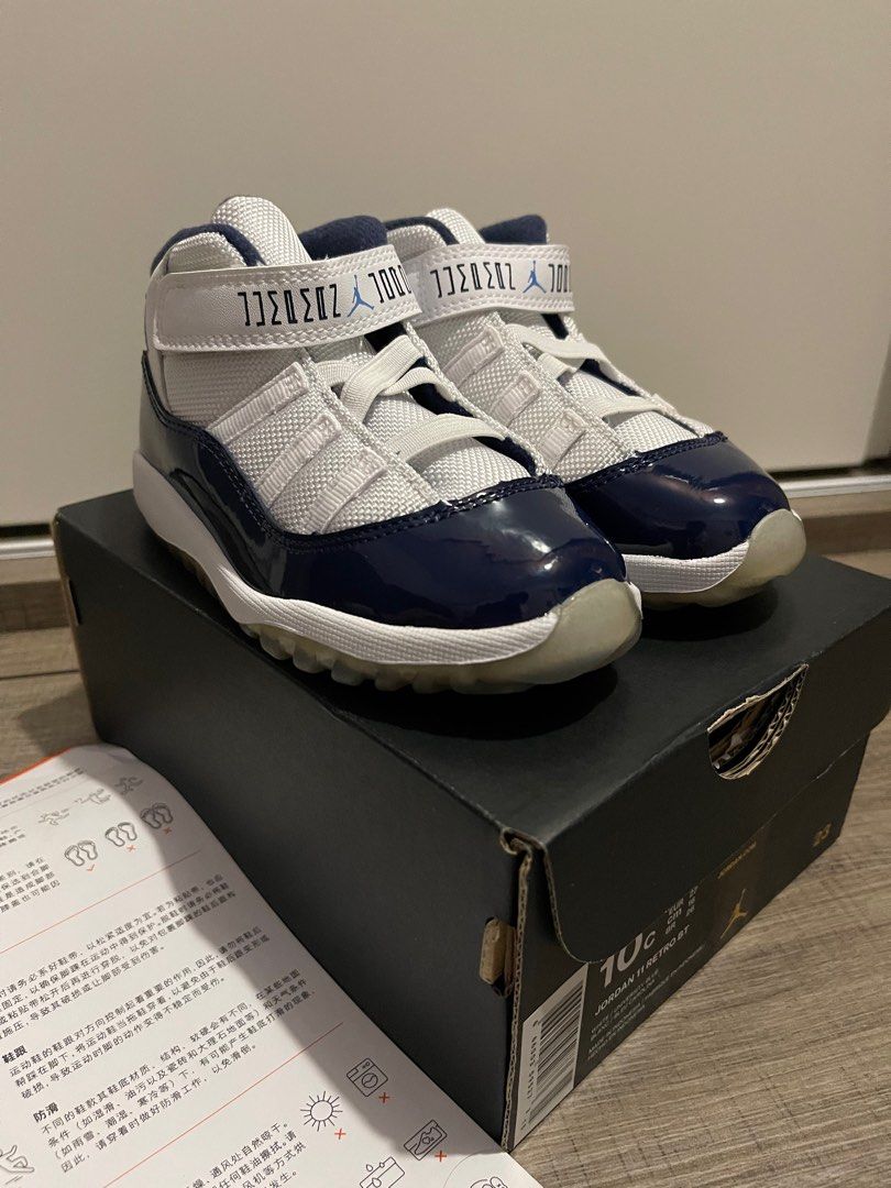 Nike Air Jordan 11 Retro BT University Blue 10C Carousell