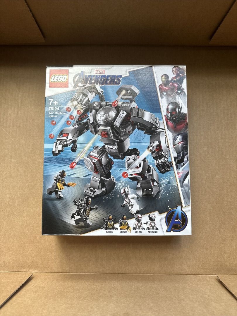LEGO 76124 MARVEL Heroes Avengers Endgame War Machine Buster NEW Hobbies Toys Toys Games on Carousell