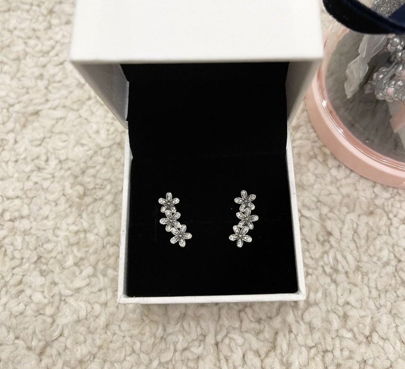 Dazzling daisy earrings pandora top