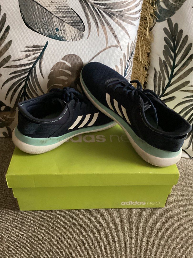 Adidas Neo CF QTFLEX W Size 38 Fesyen Wanita Sepatu di Carousell