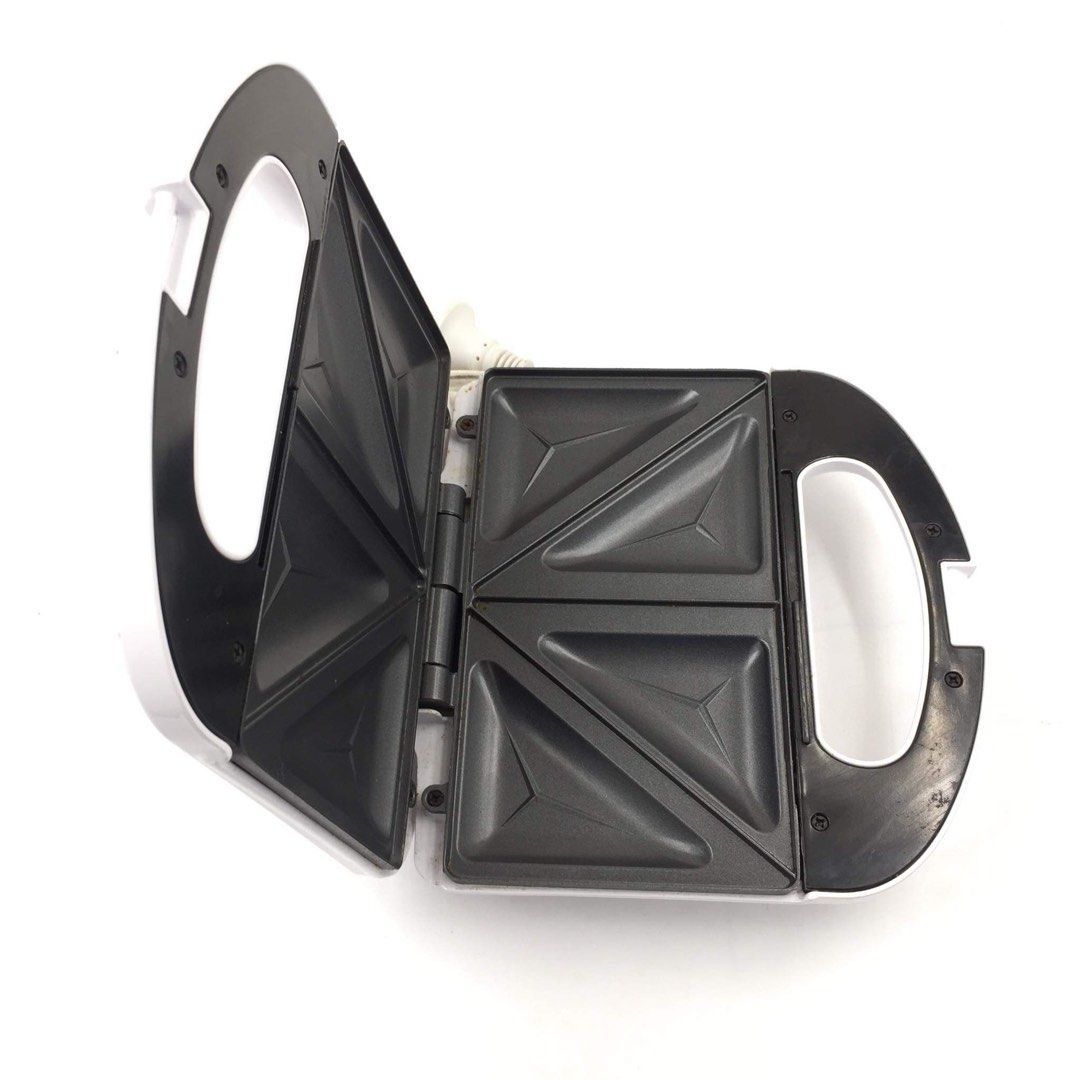 ANKO 2 Slice Sandwich Maker Bread Toaster (Category: Breadmakers) located in Pasay City. Submitted by enrico_appliances (Listing ID 1306079877, Image 3). Description: -Power Rating: 220-240V ~ 50-60Hz / 750 Watts -Unit Model: FS-8016-T -Features: Power on and ready lights; 2 slice Non-stick cooking plates -Stands upright for easy storage w/ Skid resistant feet -Thermostat control with red and green pilot light -Enjoy yummy sandwiches with this 2 
