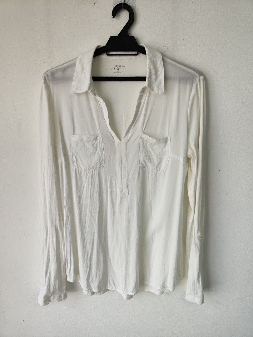 Loft long sleeve blouse new arrivals
